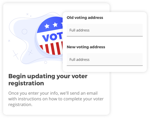app voter registration screens